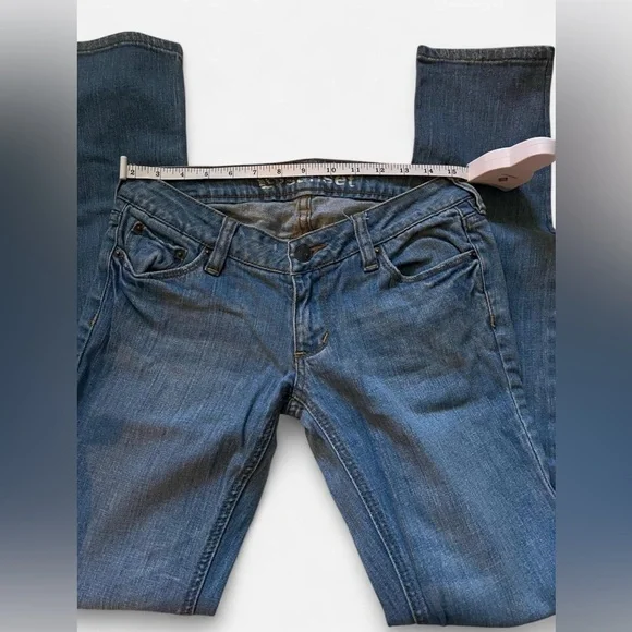 Vintage 90s Bullhead Lowrise Blue Women Jeans - Picture 7 of 7